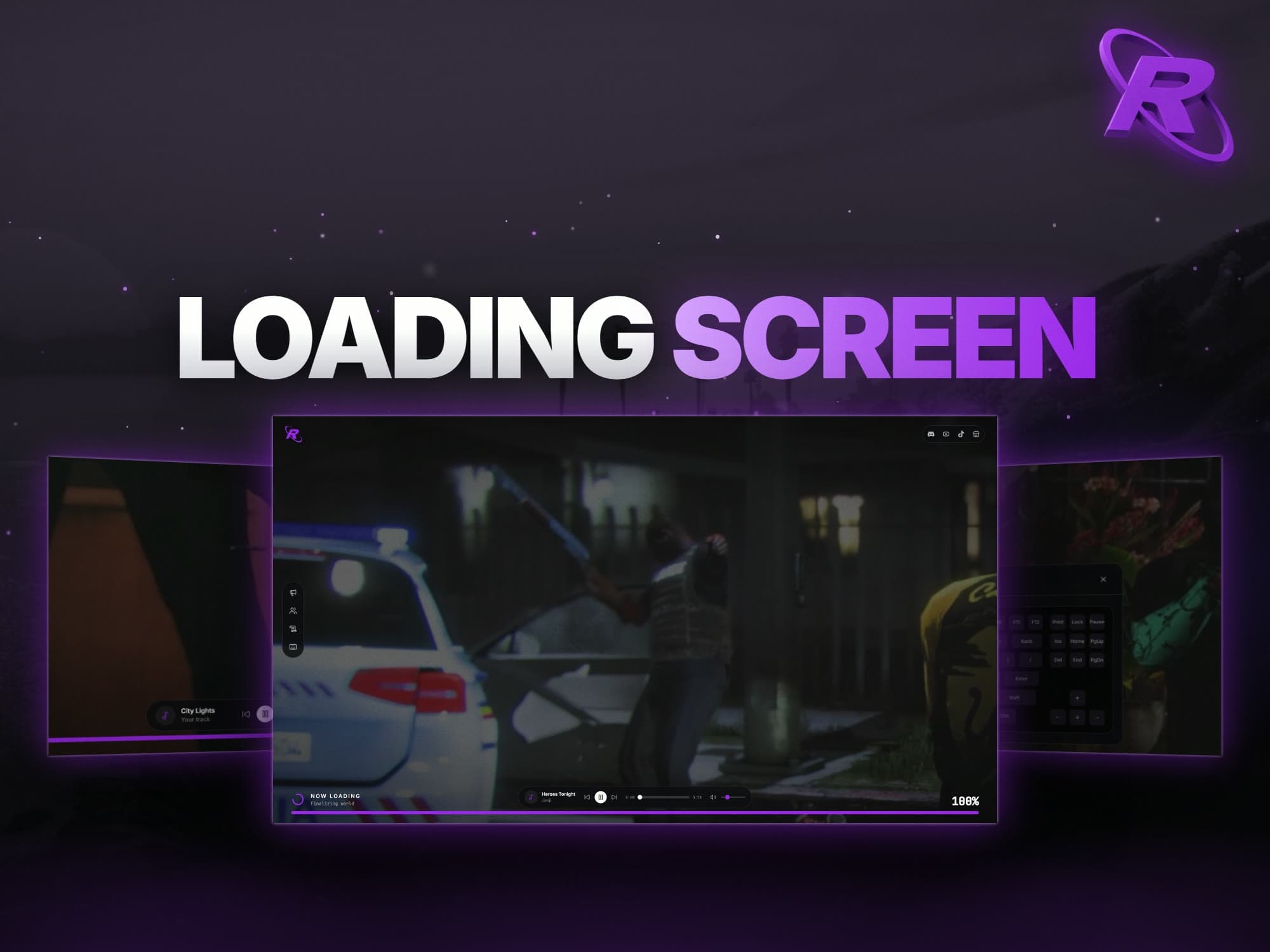 r_loading: FiveM Loading Screen for Standalone