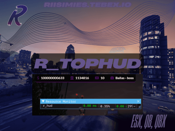 r_tophud screenshot 1